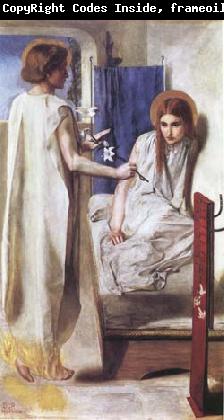 Dante Gabriel Rossetti Ecce Ancilla Domini (The Annunciation) (mk28)
